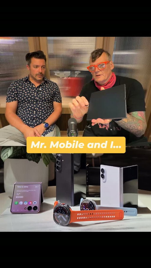 Don't miss episode 489 of my #MobileTechPodcast! First, #ChrisPatrick and I chat about @qualcomm's contribution to the devices @samsungmobile launched at #GalaxyUnpacked. Second (18:32), @themrmobile and I get unhinged (ha!) about the #GalaxyZFold8 series :) Link in my profile.
