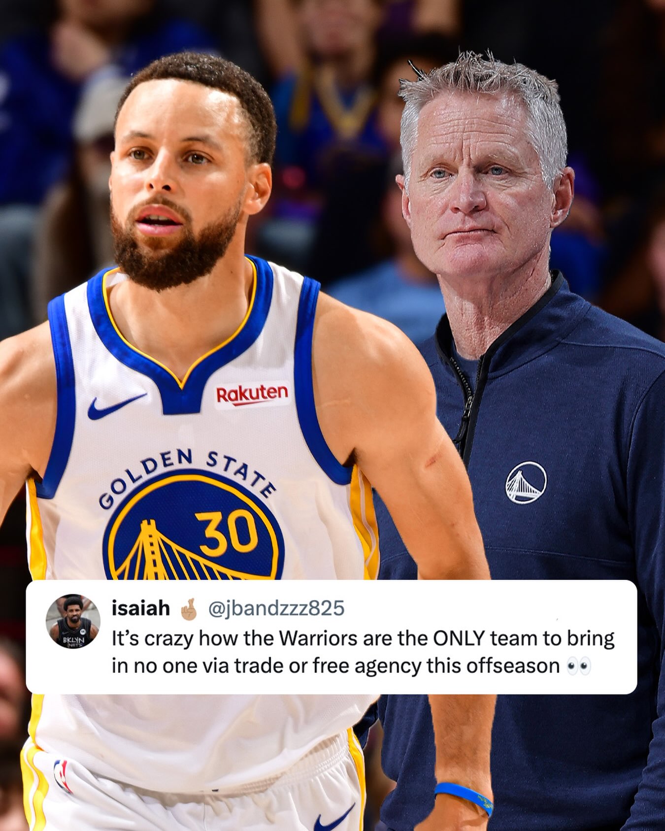 Golden State is running it back next year 👀🍿 (h/t jbandzzz825/X)