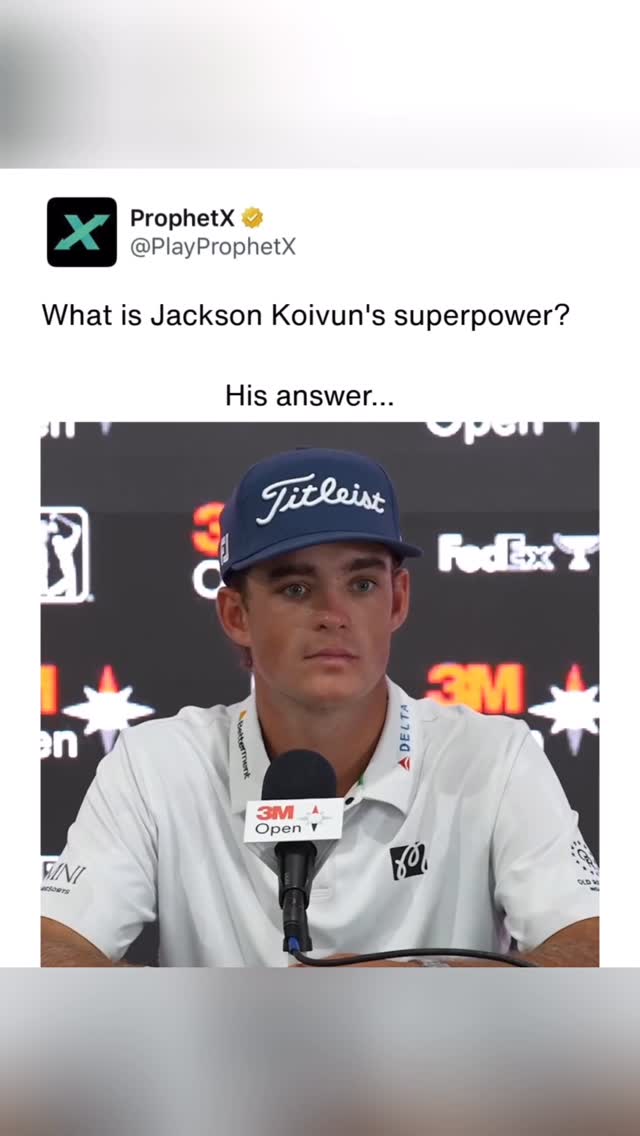 Jackson Koivun is the FUTURE. He gets his first PGA win just 24 days after making his debut. 

Whats this kids ceiling? 

#pga #jacksonkoivun #3m #golf #explore