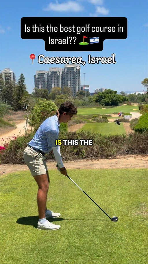 1 and only course in this country 😳‼️ #golf #review #isreal
