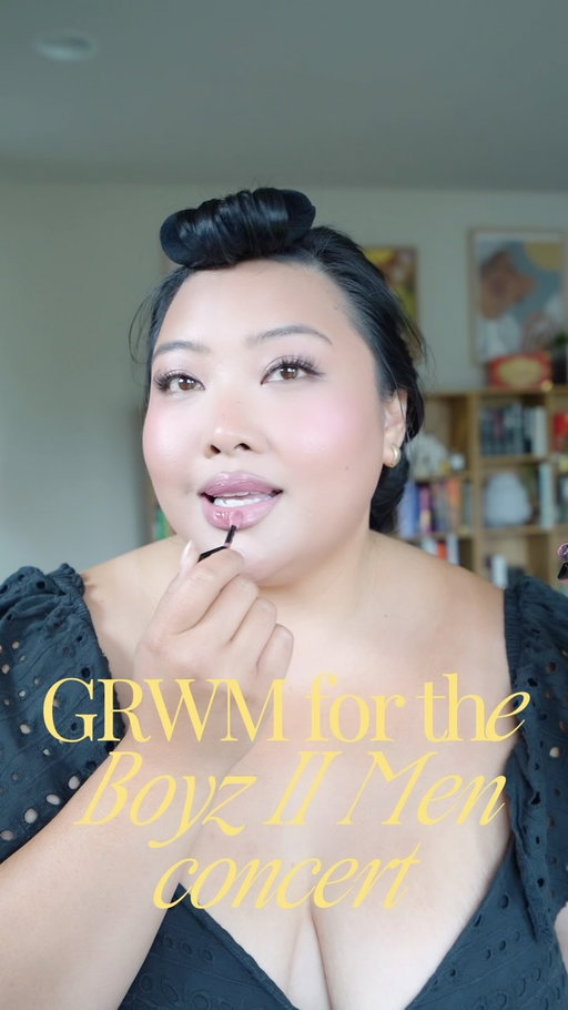 Get ready with me to heal my inner child and see the music that raised me live✨🎤🫶🏼🎶 & see the legends @boyziimen at @chateaustemichelle 🫶🏼

Makeup:
@rarebeauty @hauslabs
@herabeauty_official @anastasiabeverlyhills @makeupforever @danessamyricksbeauty @hudabeauty @onesize

Hair:
@mane_____ @dysonbeauty @overnightblowout

Perfume:
@kenzo

Outfit:
@thediarrablu @hermes
@armoire.go @armoire.style 
Styled by @styledwithveronica