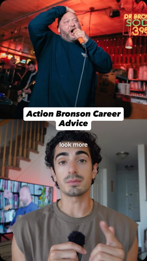 We should all take career advice from Action Bronson #careeradvice #actionbronson