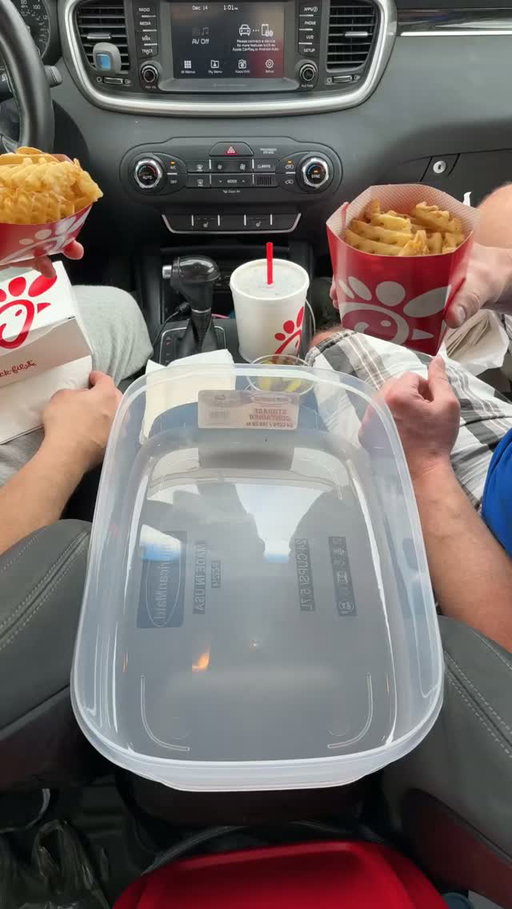 KyleIstook and 614Lyfe try the Viral Chick-fil-A Bowl Hack #foodhacks #chickfila #fastfood