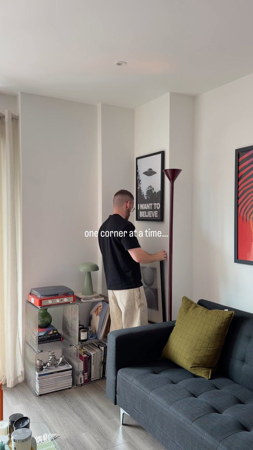 just one corner at a time 

• Ambient Lighting • Lighting • Lamps • Home • Modern Home • London Flat • New Home • Old Home • Apartment • Interior • Decor • Living Room • Mid-century modern • Vintage • Chrome • Cozy • Vibes • Colorful • Colorful • Plants • 

#apartmenttherapy #homedecor #livingroom #interiordesign #homesetup setup