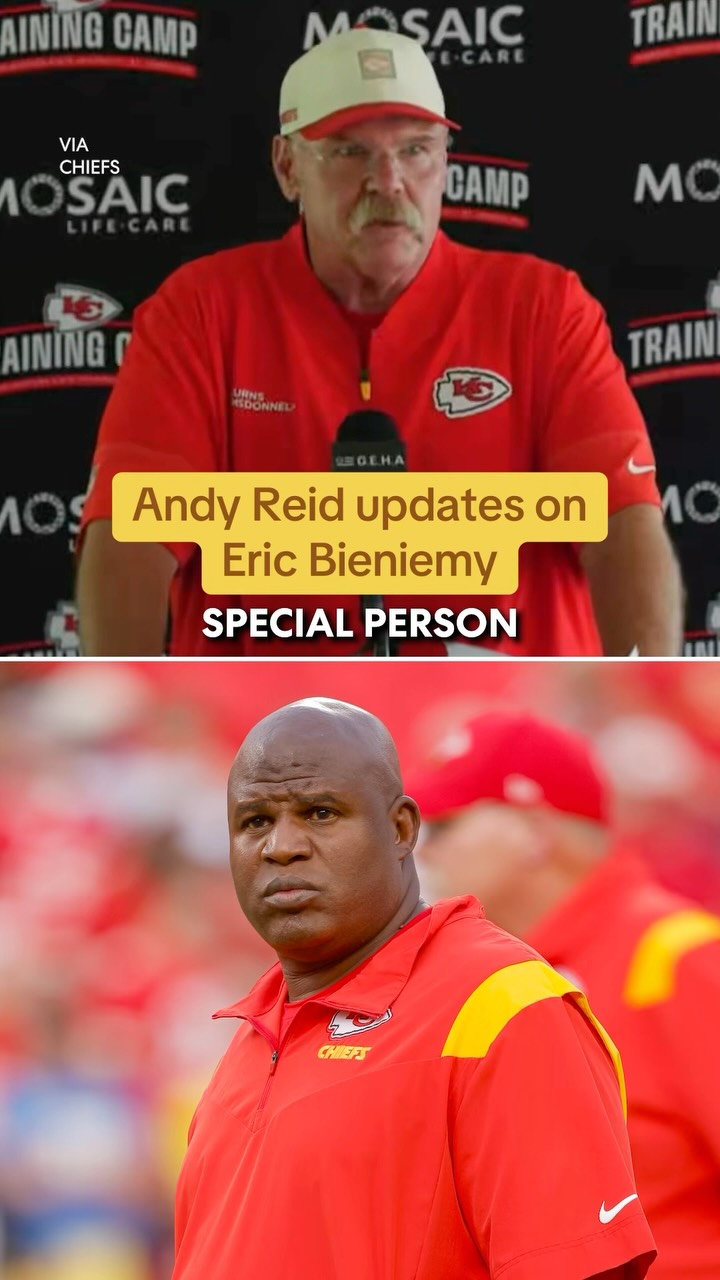 Andy Reid vocalized his support for OC Eric Bieniemy after the tragic news about his wife on Sunday night. 

(via @chiefs)