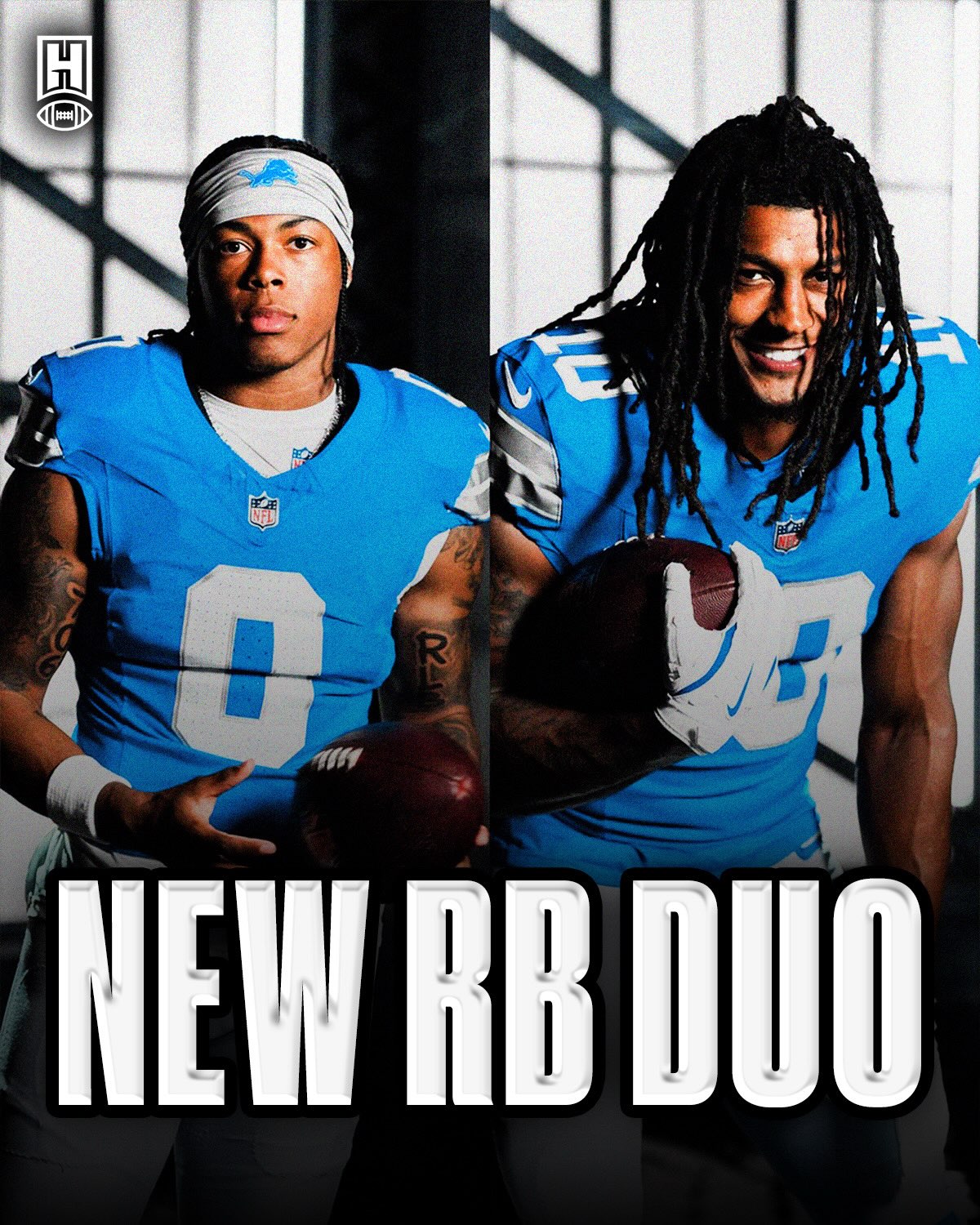 How good will the Jahmyr Gibbs and Isiah Pacheco duo actually be? 👀

Gibbs is coming off another huge season in 2025:

• 1,223 rushing yards
• 13 rushing TDs
• 5.0 yards per carry
• 77 receptions
• 616 receiving yards
• 5 receiving TDs
• 1,839 yards from scrimmage & 18 total TDs 

Pacheco’s 2025 season was quieter, finishing with 462 rushing yards and 1 rushing TD in 13 games, while adding 19 catches for 101 yards and another score. But over his four seasons in Kansas City, he totaled 2,537 rushing yards and 14 rushing TDs, while also winning two Super Bowls. 

(@detroitlionsnfl)