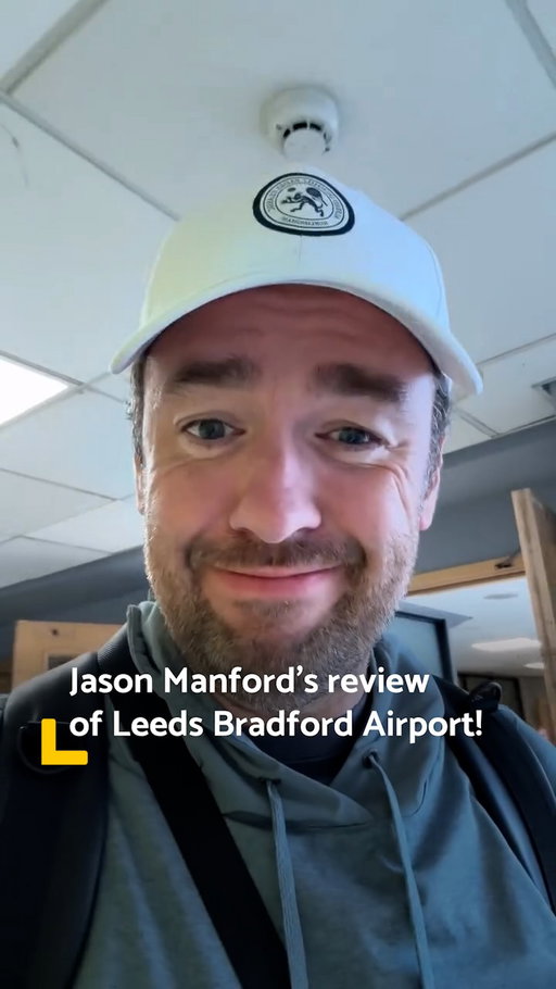 “Get in, get on your plane, and get on holiday… Leeds Bradford!” 🗣️🤣 

Look Jason, we know our city doesn’t have the fanciest airport going… but size isn’t everything right?! 

Comedian Jason Manford has had a few words to say about our beloved LBA… and we actually think he kinda likes the Yeadon terminal 👀 

Manford was in Leeds for the Kirkstall Abbey Comedy Festival, and took to social media not long before jetting off out of the city. 

He had a lot to say about the hospitality options available to passengers… BUT did give a nod to the shiny new LBA extension that opened last year in a second video (watch until the end)! He wasn’t sure about how much it cost though 😬

It is worth noting that works continue on the airport’s ongoing renovation 🤓

Will we see you flying into Leeds again soon, Jason? ✈️ 

#leeds #leedsbradfordairport #lba #jasonmanford #kirkstallabbey 

🎥 Video: Jason Manford (Instagram)