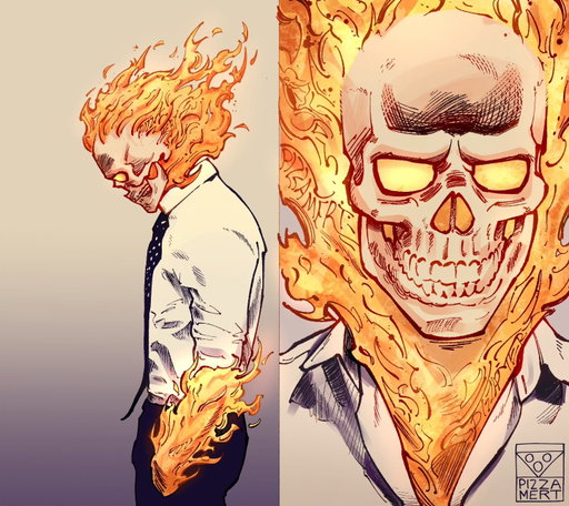 Ryan Gosling as Ghost Rider or whatever

#ryangosling #ghostrider #fanart
