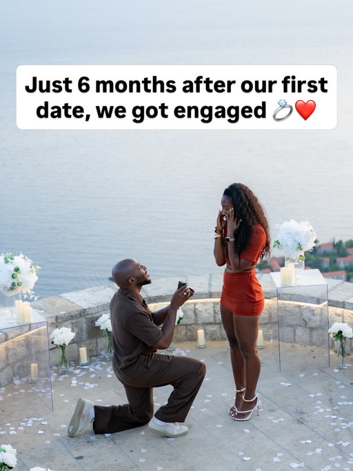 Just six months after our first date, we got engaged. 💍❤️

We know this is only the beginning. There’s so much for us to learn about each other and about marriage.

But if there’s one thing I know about us, it’s that we’re both committed to growing together, keeping an open mind, and keeping God at the center of everything we build.

If you have a happy, healthy marriage, we’d be grateful for any wisdom you’re willing to share. And we’d truly appreciate your prayers as we begin this new chapter together. 🙏🏾❤️