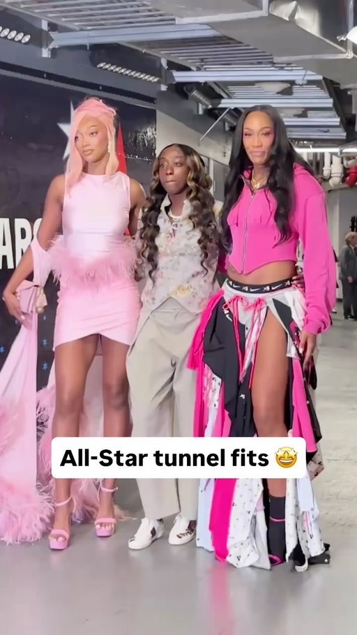 Who put on the best tunnel fit at WNBA All-Star? 👀
