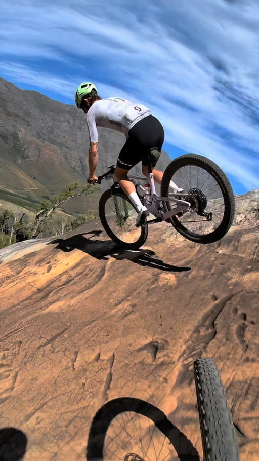 POV: the trail is bumpy but your videos aren’t.