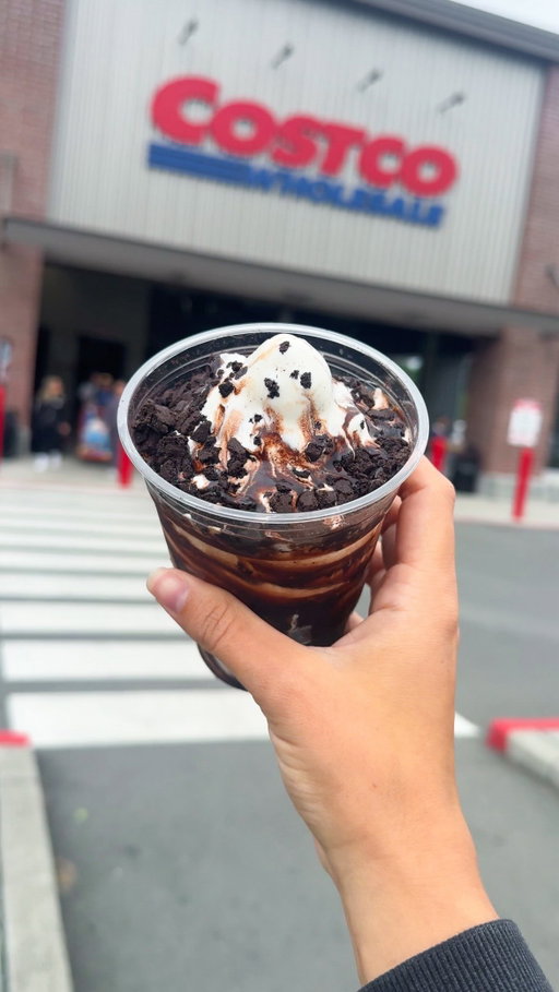 Does the Costco food court have you in a chokehold?

If you also think Costco food court ice cream is unmatched at $2.99, then you have to try this Cookie Crunch Sundae

It’s not shown on the poster menu displays above the food court, but you’ll find it as an option at the food court kiosk!

Chocolate sauce, vanilla swirl, and crunchy cookie pieces (on top and on the bottom!)

Will you be trying this one?

#CostcoDessert #CostcoIceCream #CostcoFinds #CostcoFoodCourt #CostcoRun