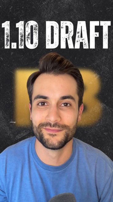 Here’s how I’d draft from the 1.10 in fantasy football drafts this year 🏈

Follow @fantasybuff14 and comment ‘BUFF’ and I’ll DM you my NEW custom cheat sheet for FREE! Full rankings and tiers broken out on the sheet for you to use during your draft! 🏆
#fantasyfootball