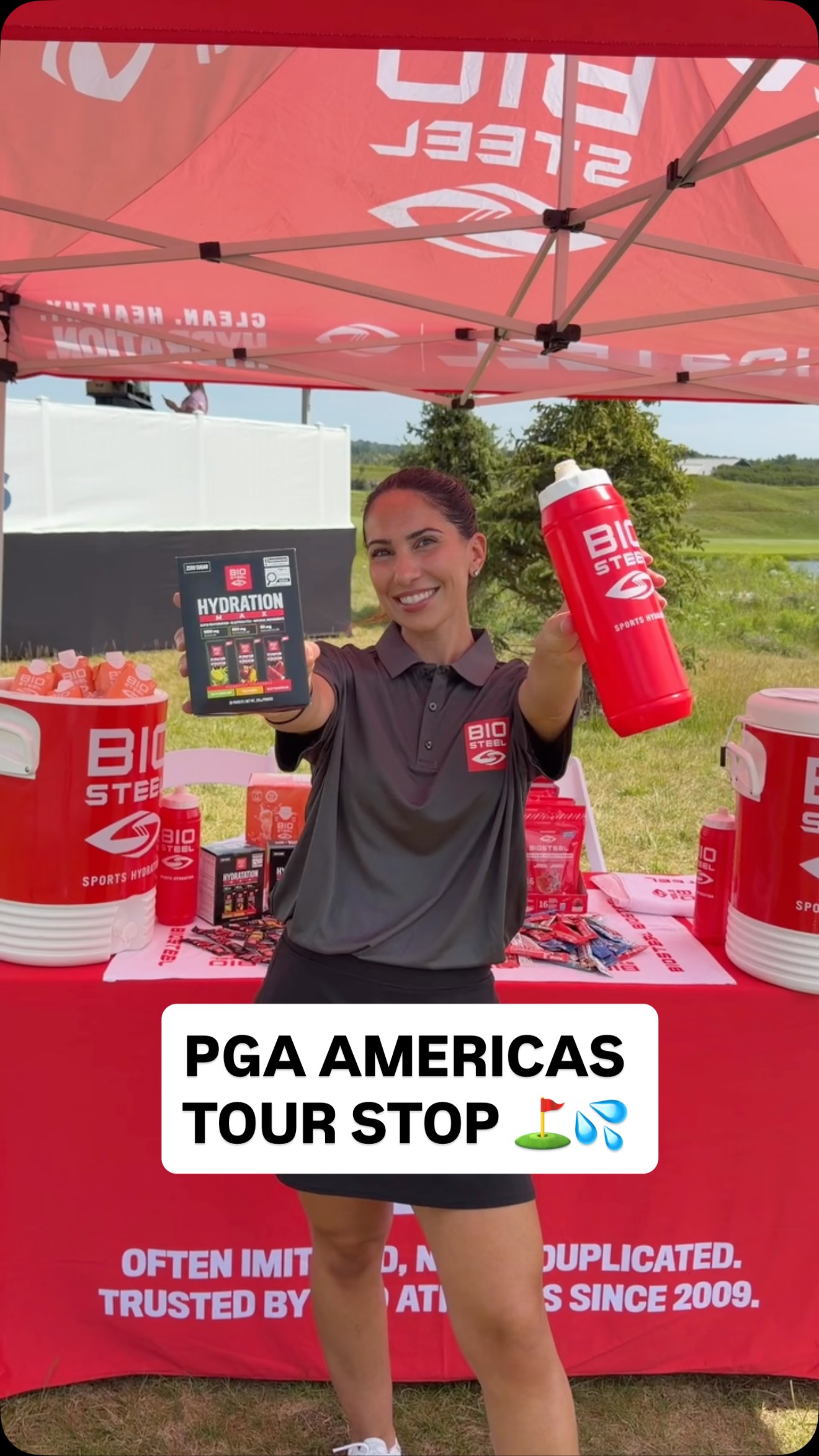 Great weekend at @tpc_toronto for the PGA Tour Americas @ospreyvalleyopen ⛳️

#teambiosteel #steelsharpenssteel #pgatouramericas #ospreyvalleyopen
