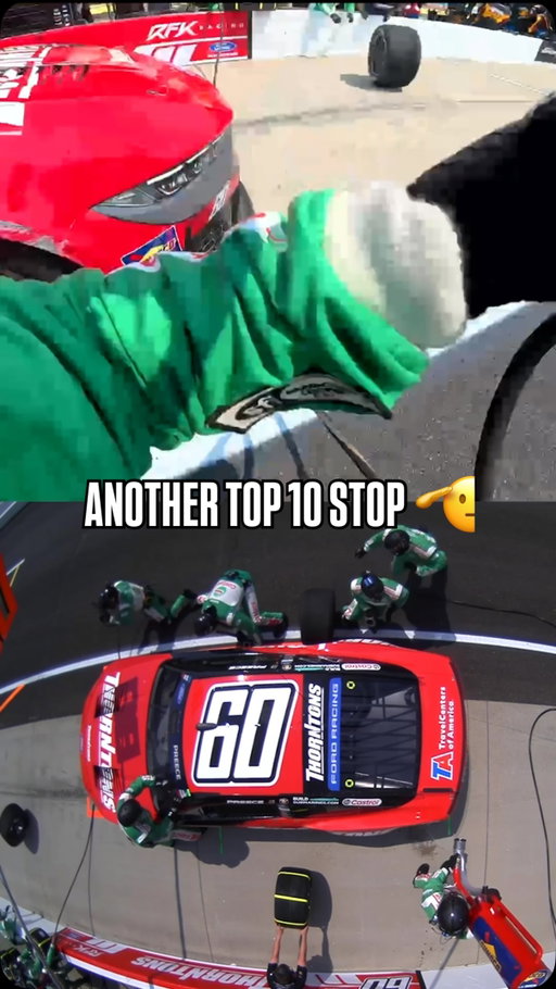 Ryan had BIG moves yesterday, going from 34th to 8th in his second straight Top 10 finish. Coupled with another < 9 second pit stop by the 60 team = up another spot for the Chase !