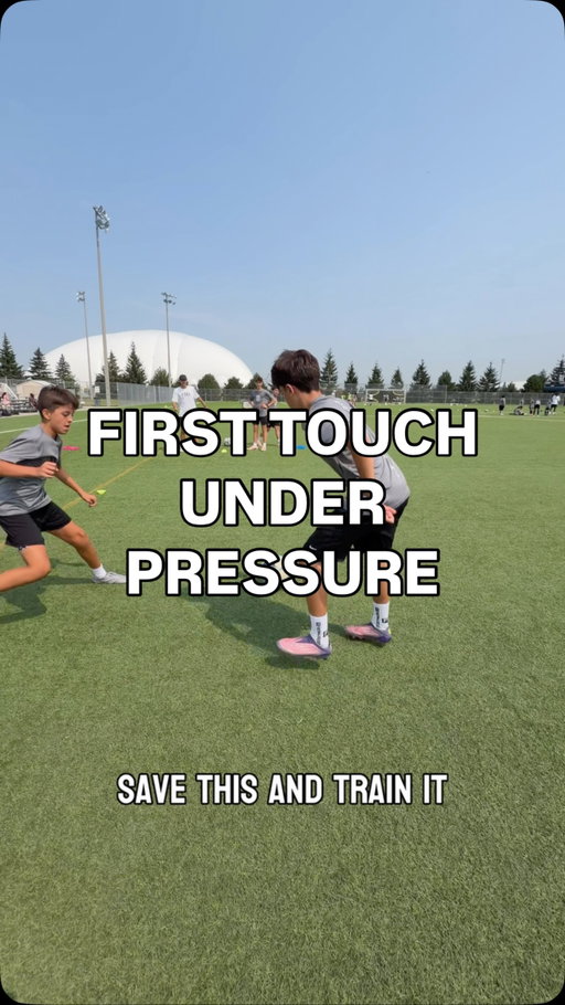 Your first touch isn’t weak. You just never train it under real pressure.

1v1s like this force you to receive with a defender closing down, that’s how you can replicate game-real first touch. 

Save this and train it. 🔥

Final3rdsoccer.com 
416-700-4189 
Info@final3rdsoccer.com

#soccer #soccertraining #football 
#viral #reels