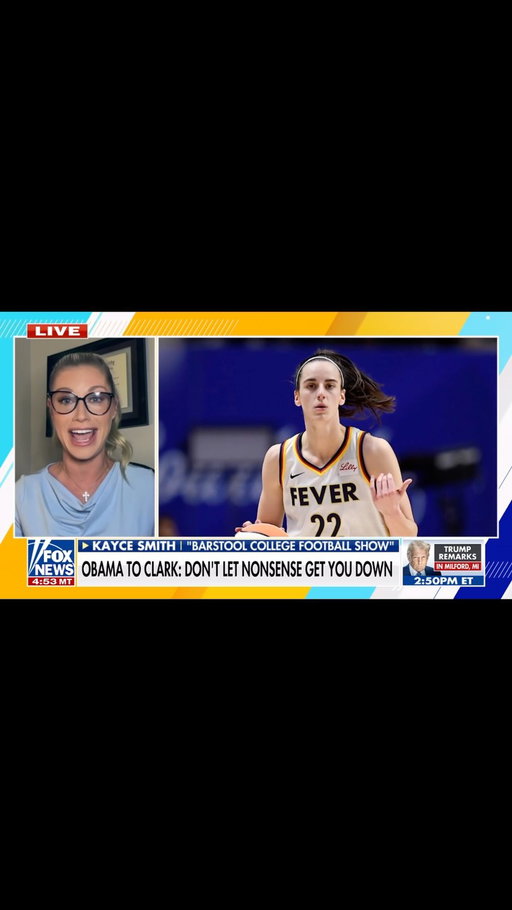 Caitlin Clark handles the media “nonsense” (President Obama’s words) with far more grace than most people would.  We discussed it this morning on @foxandfriends.
