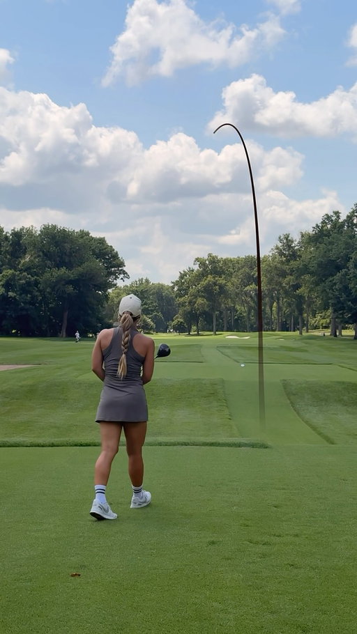 One of the few birdies I made at Bellerive CC 😂 This course is one of my favorites and soooooo pure right now 🤌 I can’t wait to watch the PGA tour play there in a few weeks!