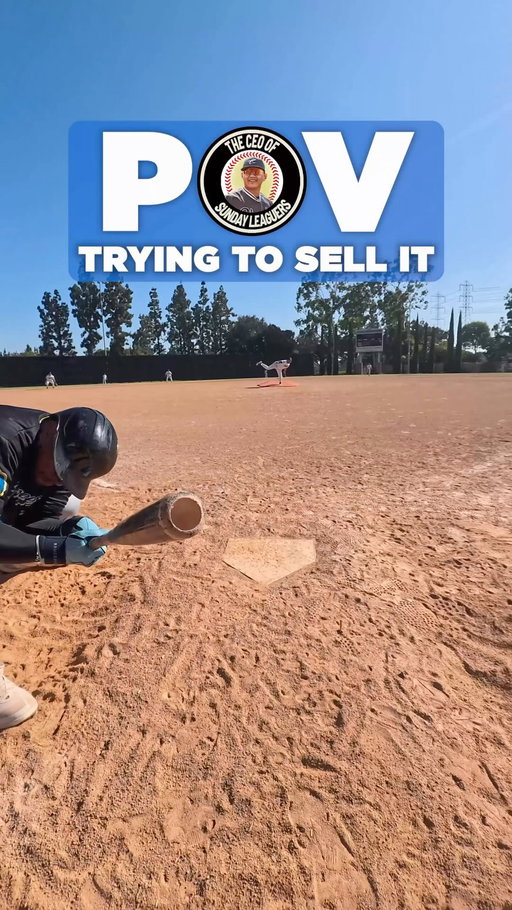 Ball was no where near the bat 🤣
