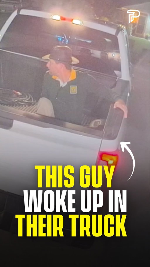 Two brothers in Oklahoma found a total stranger asleep in the back of their pickup truck after driving home from UFC Fight Night in Oklahoma City. The man had been lying flat the entire ride, and they didn’t notice him until they pulled into their driveway in Edmond.

Their home security camera caught the moment, with one brother calling out “Hey Andrew, you got a stray!” The Dixons gave him water and helped him call a friend for a ride.

(via: Jaden Huck via ViralHog)

#reelheadline #pubity #viral