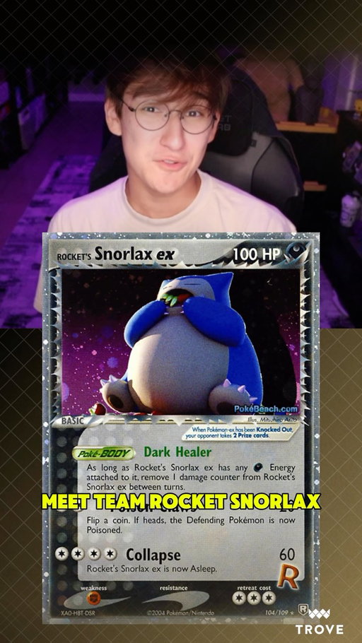 A signed Snorlax card by the artist who illustrated it…

It doesn’t get much cooler than that 🤯

Snorpax is live now on Trove.
