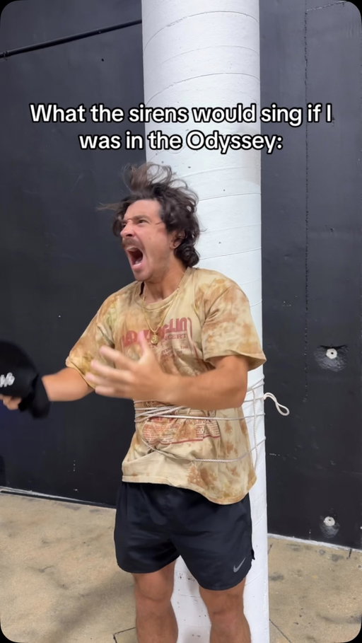 They got me man 

#theodyssey #casino #odysseus