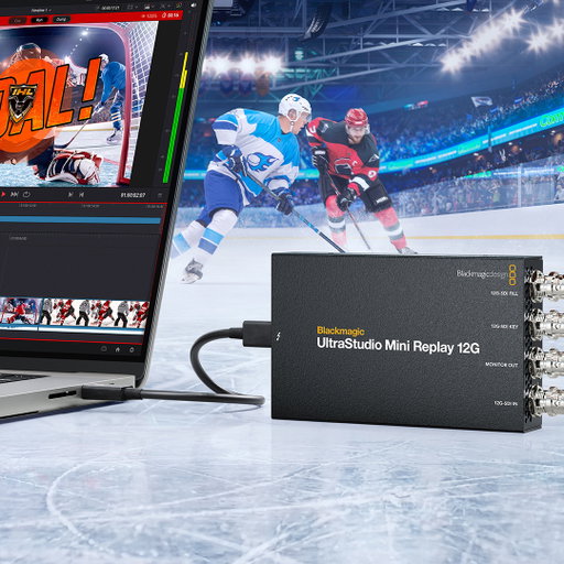 Introducing UltraStudio Mini 12G! Three new extremely portable Thunderbolt™ 4 capture and playback models with HDMI and dual 12G-SDI for 10-bit fill and key playback! Learn more at http://bmd.link/tmV4W7