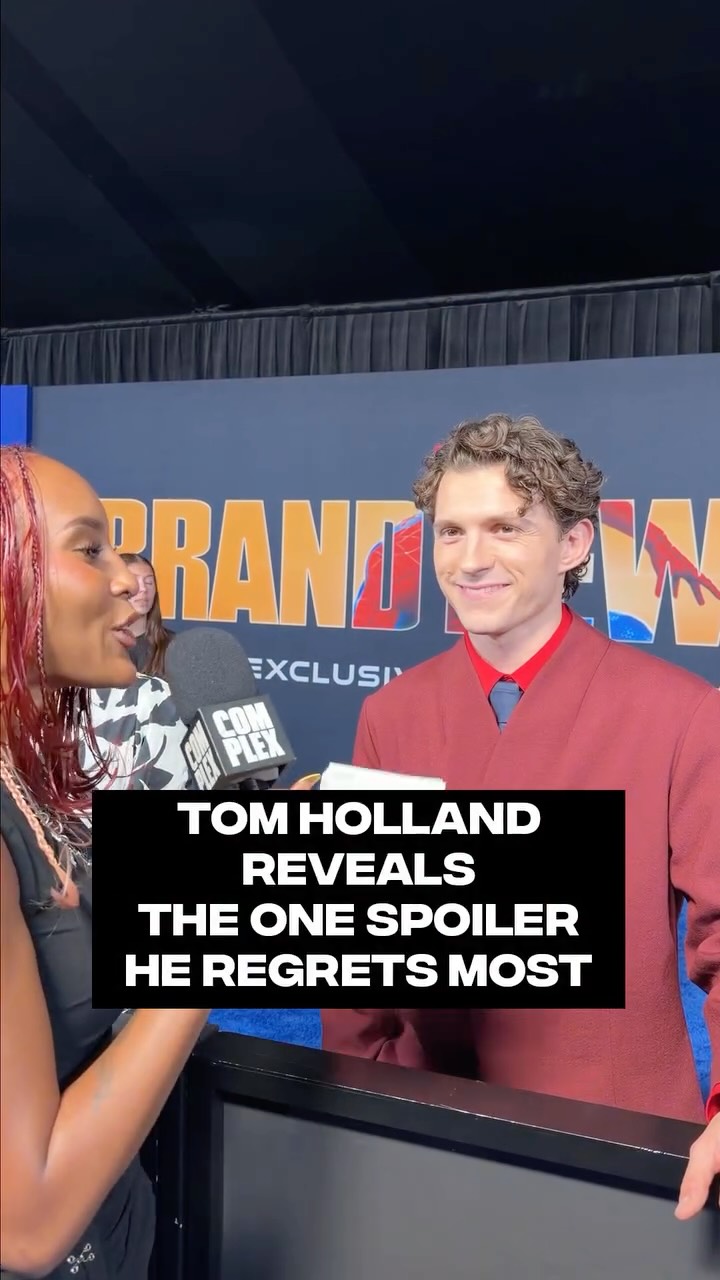 We forgive you, Tom. 😭 

Tom Holland shares the one spoiler moment he wishes he could erase.