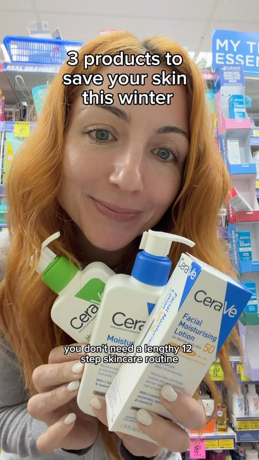 Winter’s the season your barrier quietly falls apart and you don’t notice until your skin’s tight, flaky and reacting to everything it used to love.

Here’s the 3 step reset you need to get your skin back on track using @cerave_aunz :

1️⃣ CeraVe Hydrating Cleanser, cream not foam, so it cleans without stripping
2️⃣ CeraVe Hydrating Lotion while skin’s still damp, ceramides rebuild what winter breaks down
3️⃣ CeraVe Facial Moisturising Lotion SPF 50 every morning, because UV damage doesn’t clock off in winter

Just the ingredients your barrier actually needs to heal: ceramides, hyaluronic acid, SPF.

ALWAYS READ THE LABEL AND FOLLOW THE DIRECTIONS FOR USE.
Apply 20 minutes before sun exposure. Sunscreen is only one part of
sun protection so wear protective clothing and seek shade. Avoid
prolonged sun exposure. Reapply every 2 hours and after swimming,
towelling and perspiring in accordance with directions.

#AD #cerave #skincare  #skinbarrier