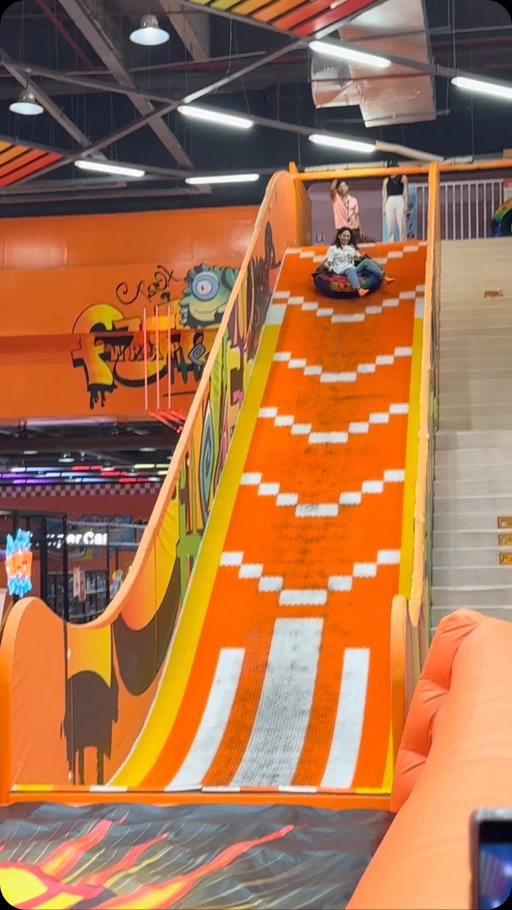 so fun!!🚀 #funactivities #thingstodo #slide #adultactivities #giantslide