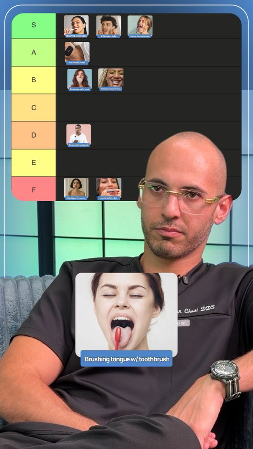 We ranked eight oral care habits into tiers, and the results are not what you'd expect. 🎯

Tongue scraping landed S tier while mouthwash got dropped all the way to D, and daily whitening strips scored an F for good reason.

Want to build a routine that actually earns S tier status? NOBS Toothpaste Tablets use Nano-Hydroxyapatite to strengthen your enamel and protect your natural teeth without any toxic BS.

🦷 Grab yours at https://nobsroutines.com/ or pick them up at Target! 🎯

 #DentalCare #OralHealth #Teeth #ToothpasteTablets #NanoHydroxyapatite