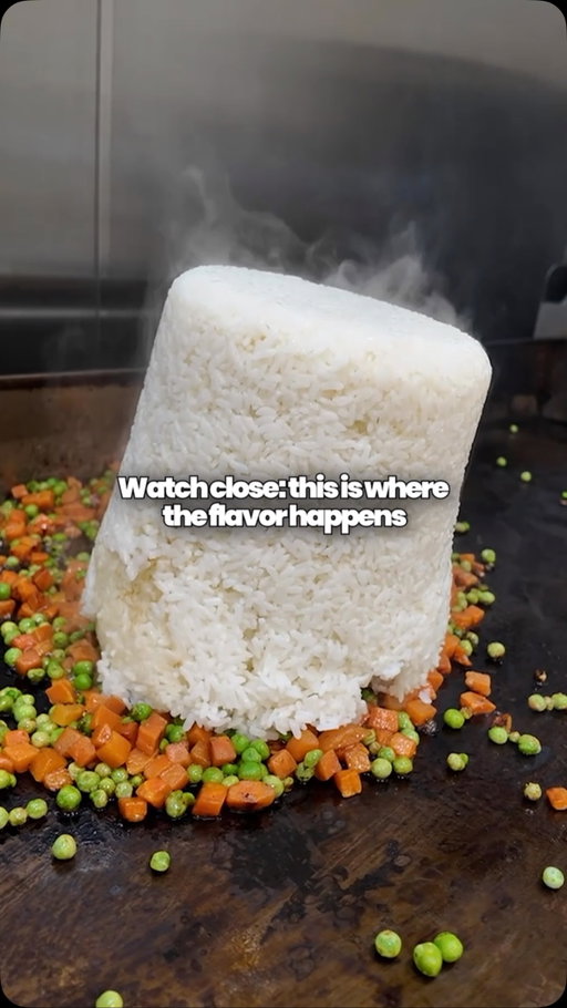 The steady rhythm of the spatulas, the sizzle on high heat, and that rich, smoky aroma rising off the griddle. 🔥

It’s more than just prepping lunch—it’s our daily kitchen therapy. Turn your volume up and let the sound carry you away for a second.

Ready to taste what you’re hearing? Order your fresh bowl via the link in bio! 🥢 #bowlsofrice #magicmoments #ricemix #relaxation