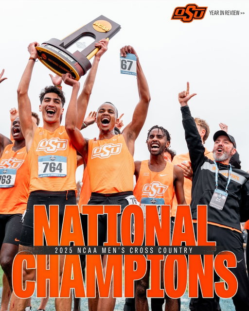 National Champions, All-Americans and Big 12 Titles… and that’s just the beginning. Check out the 2025-2026 year in review 🤠