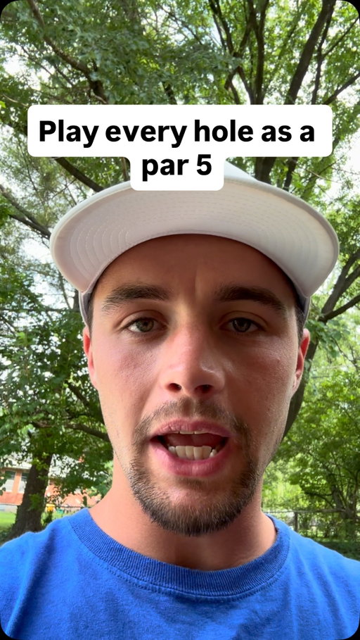 I feel like this takes some pressure off when you’re trying to break 90 for the first time