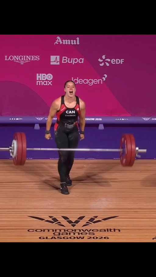 🥇 Three-time Commonwealth Games Champion.

Maude Charron brought home another gold medal in the 63 kg class today at the 2026 Commonwealth Games, earning her third consecutive Commonwealth Games title.

102 kg snatch 130 kg clean & jerk 232 kg total

Congratulations, Maude! We’re proud to be in your corner and excited to celebrate another incredible performance on the international stage.