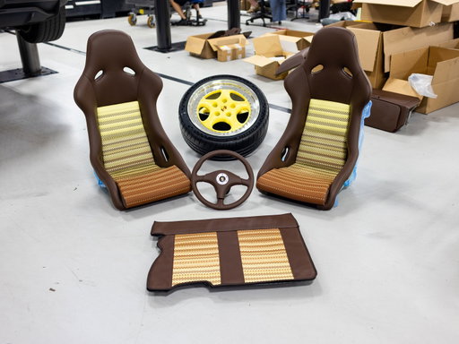 As our team worked toward the grand unveiling of our 993 RS Tribute, every detail mattered.

From carefully fitting the custom leather-wrapped interior pieces to making sure every panel aligned just as it should, our technicians spent countless hours bringing this vision to life. The custom Cioccolato leather interior, paired with the woven inserts inspired by a Florida sunset, became one of the defining features of our Carrera RS Tribute.

With a deadline quickly approaching, it truly became an all-hands-on-deck effort. Thanks to the dedication and craftsmanship of our technicians, this interior came together just in time for everyone to experience it at our grand unveiling.

What's your favorite interior detail on our Carrera RS Tribute?
#PorscheChallenge26 #993RS #PorscheClassic