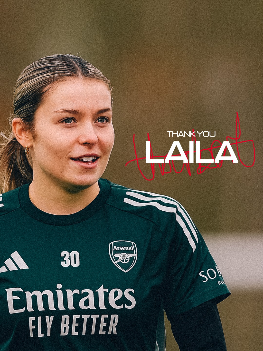 Once a Gunner, always a Gunner. ⁣
⁣
Wishing you the best of luck in the future, Laila ❤️⁣
⁣
Laila Harbert has joined National Women’s Soccer League side San Diego Wave in a permanent transfer.⁣
⁣
Laila joined our academy at the age of nine, working her way up through the age groups before signing her first professional contract with us in January 2025.⁣
⁣
The 19-year-old defensive midfielder made her first-team debut in May 2024, coming off the bench in our pre-season match against A-League All-Stars Women in Melbourne.⁣
⁣
In addition to her development with our youth teams, during her time with us Laila gained valuable experience of senior football through loan spells at Watford, Southampton, Portland Thorns and Everton.⁣
⁣
Laila is an experienced England youth player, with nearly 50 appearances for the Young Lionesses across the age groups. Notably, she captained England’s under-17s at both the European Championships and the World Cup in 2024.⁣
⁣
Everyone at Arsenal Football Club thanks Laila for her contribution during her time with us and we wish her well for her next chapter in the US.