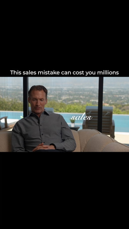 Comment “Sales” to get free access to an exclusive sales training I gave to a room full of faith-driven founders!

Every salesperson learns this the hard way.

The deal isn’t lost because of a bad presentation.

It’s lost because someone couldn’t stop talking.

Know when you’ve earned the “yes.”

Don’t turn certainty into hesitation.

If you're running an 8 or 9-figure company and want a free coaching call where I’ll dive in with you on how I built a sales team who did $100M in revenue, comment "MENTOR".