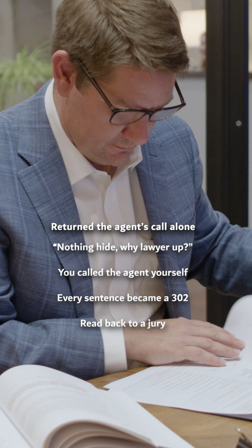 Trying to ""clear things up"" on your own can make a federal case much harder to defend. Early decisions matter—get experienced federal defense guidance before making a statement.

#FederalDefense #FederalCourt #FBI #FederalInvestigation #WhiteCollarDefense #LegalAdvice #KeithAndLorfing