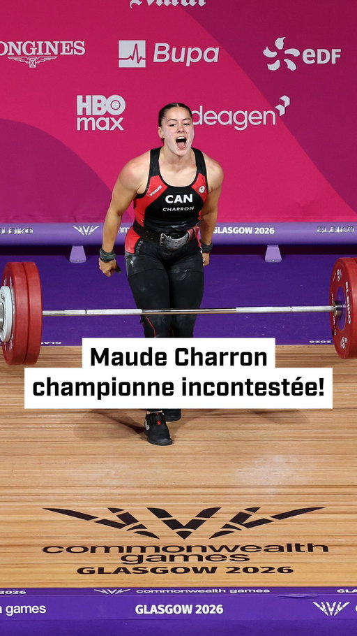 Maude Charron, une journée, TROIS records! Elle détient maintenant la marque du Commonwealth à l’arraché, à l’épaulé-jeté et au cumulatif. 👑💪🏋️‍♀️

#maudecharron #halterophilie #weightlifting #strong #commonwealthgames