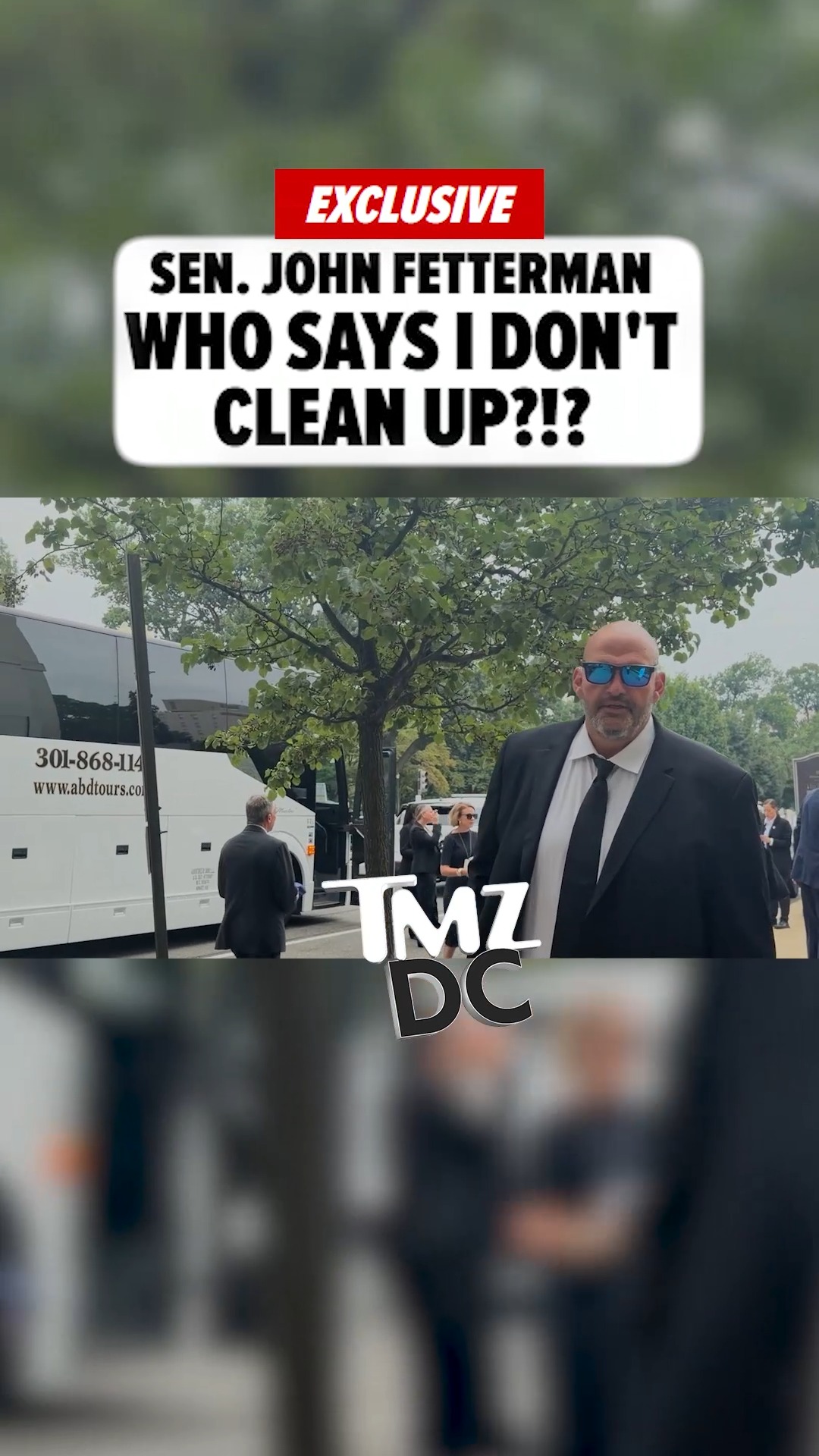 John Fetterman did the unthinkable Tuesday on Capitol Hill ... he put on a suit and tie. 🤵👔