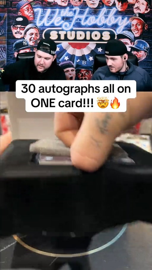 Who remembers this legendary moment with @surrealifedrew and @benp_wethehobby🏆✍️ #topps #signature #baseballcards