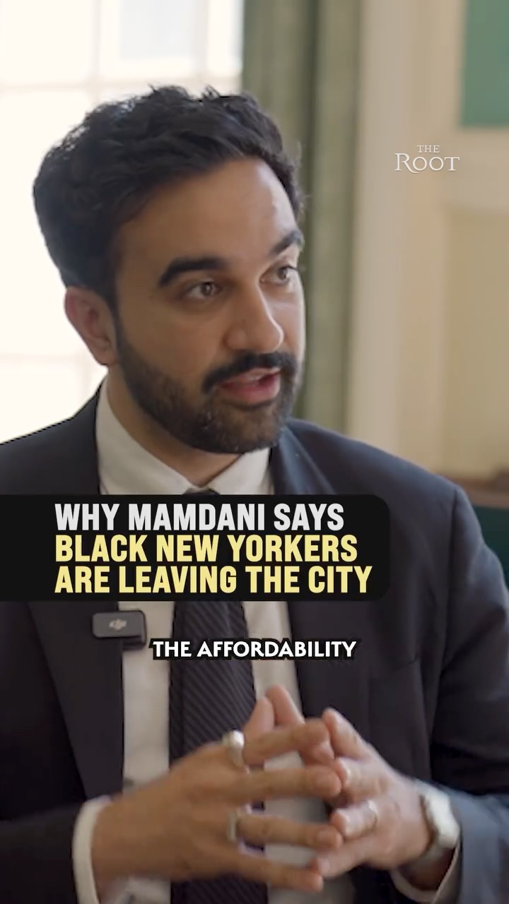 “Black New Yorkers have borne the brunt of this crisis,” @nycmayor Zohran Mamdani told The Root in an exclusive interview.

Speaking with @charlesmblow, Mamdani said New York has lost more than 200,000 Black residents over the past few decades, calling it a “reversal of the Great Migration.”

“It’s not for a lack of love for this city. They just haven’t been able to afford New York.”

Watch the full interview on The Root’s YouTube and tell us in the comments: Can an affordability agenda help reverse New York City’s Black exodus?

#ZohranMamdani #NewYorkCity #HousingCrisis #Affordability #BlackNewYorkers