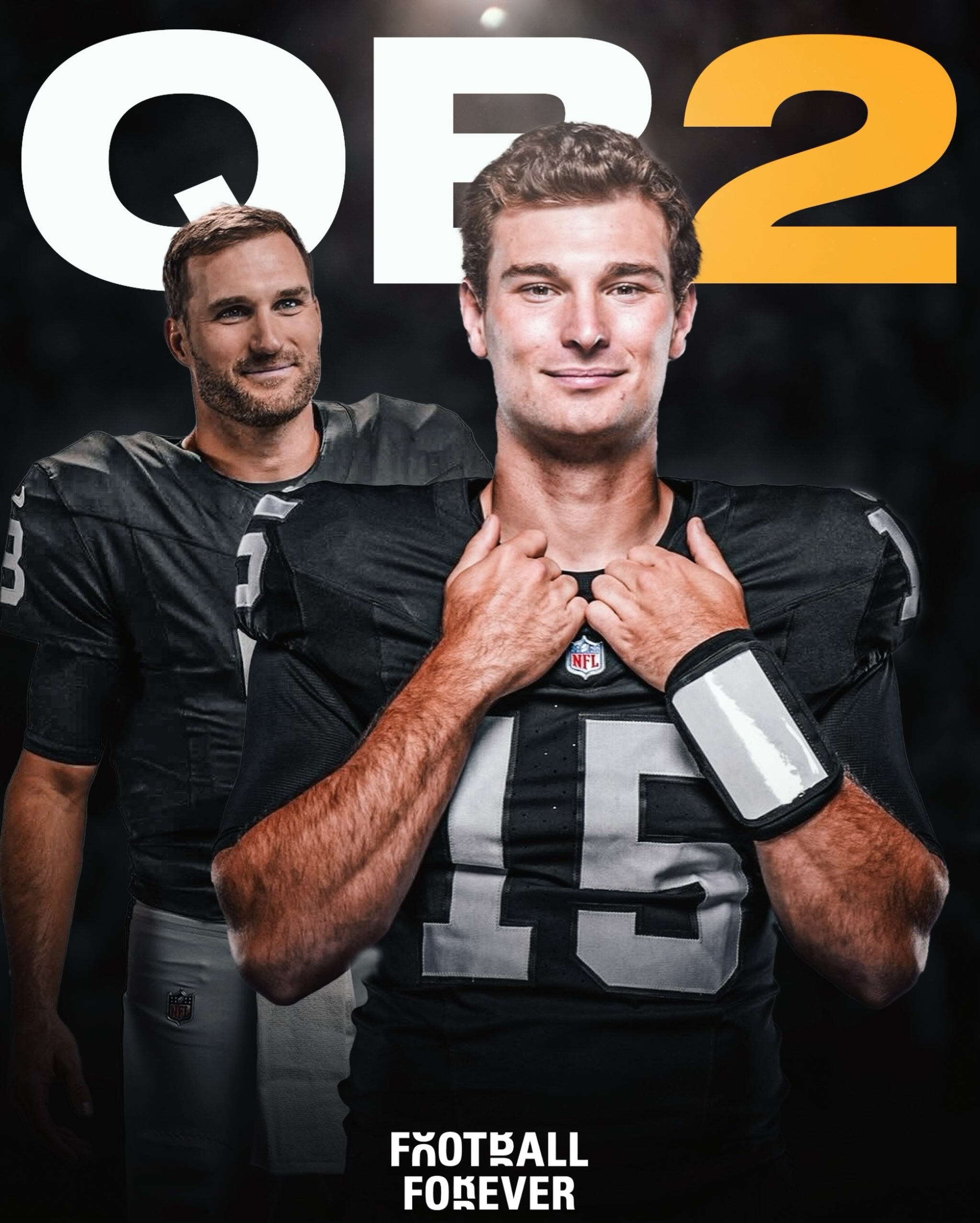 BREAKING: Raiders No. 1 pick QB Fernando Mendoza will open training camp as the backup to Kirk Cousins, per HC Klint Kubiak. 

“When we go out to practice tomorrow, Kirk Cousins is the starting quarterback. He’s the guy, and he deserves it because he’s played really good football,” Kubiak said. 

“But I want Fernando [Mendoza] and Aidan [O’Connell] to push him.”