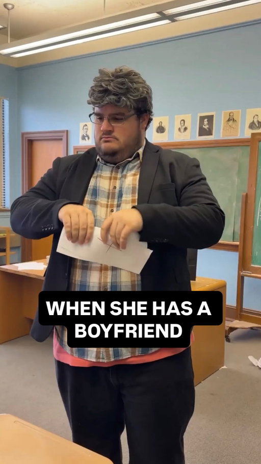 Overreaction? Maybe. #collegelife #dating #boyfriend #comedy #skit