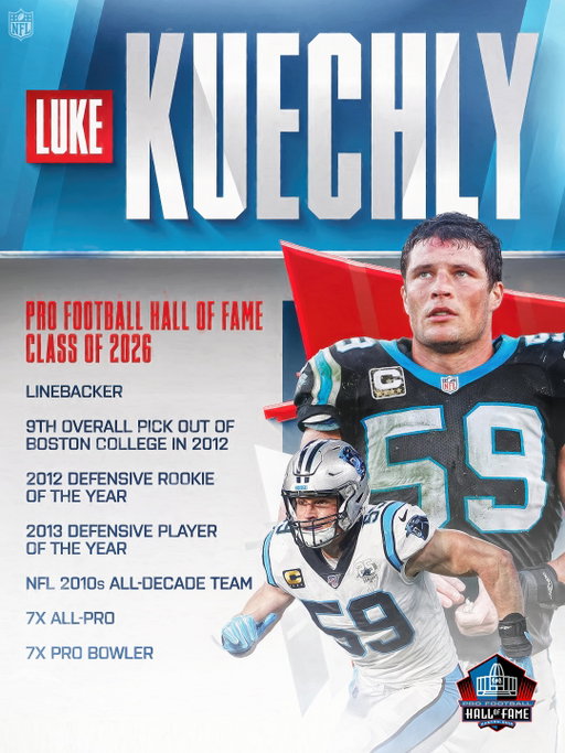 With the gold jacket up next, let's take a look back at @lkuechly's legendary career 💪

@ProFootballHOF Enshrinement — Aug. 8, 12pm ET on @NFLNetwork
Stream on @NFLPlus