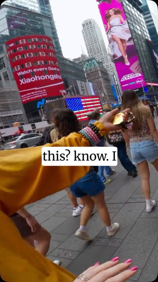 I still can’t believe this happened! Watch my YouTube video for my whole day undercover. It was wild! #nycscam #fakemonks #timessquare #nyc