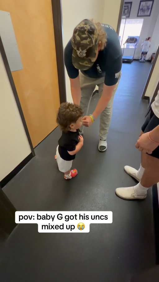 baby G got so many uncs that he gets them all confused now 😭 #babyG
