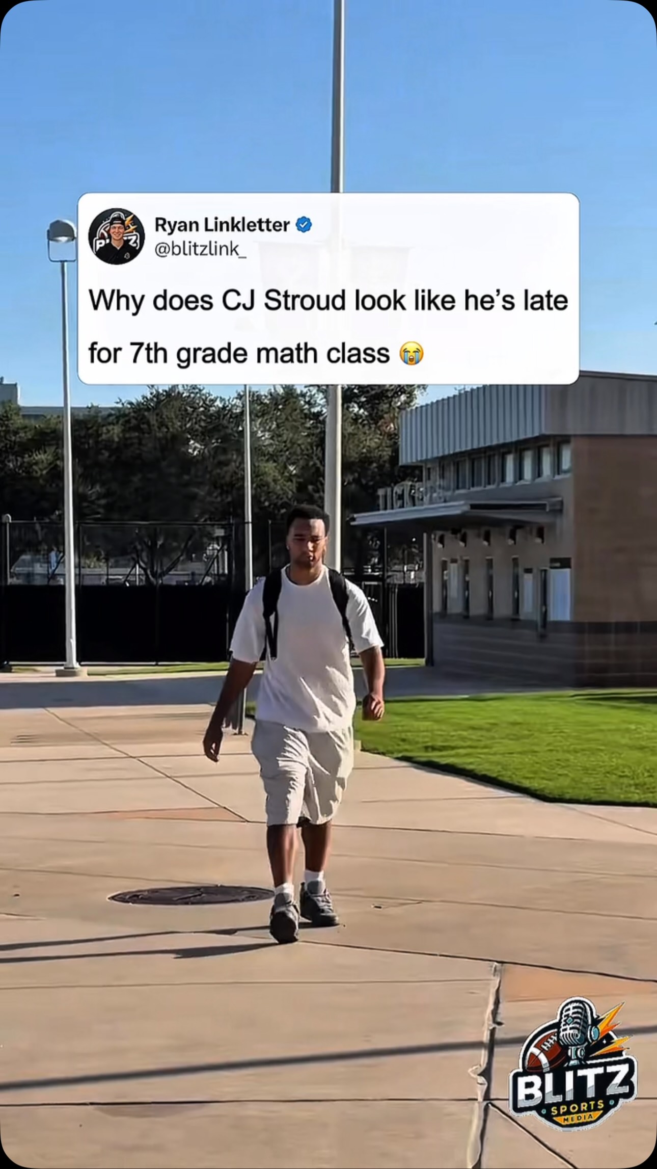 The Texans just dropped a video of C.J. Stroud reporting to training camp… and somehow the comments completely stole the show.

Fans immediately started roasting Stroud’s walk, with comments like, “C.J. Stroud first day of 7th grade,” and, “C.J. Stroud walking like he just skipped 2nd period and is 20 minutes late to his math class.” Another fan added, “Bro threw 4 INTs in the playoffs and lost every ounce of aura he had.” 😭

Stroud may never recover from his playoff loss to the Patriots and the new haircut may not be helping.

Will Stroud return to form this year?

#NFL #HoustonTexans #CJStroud #TrainingCamp #Football