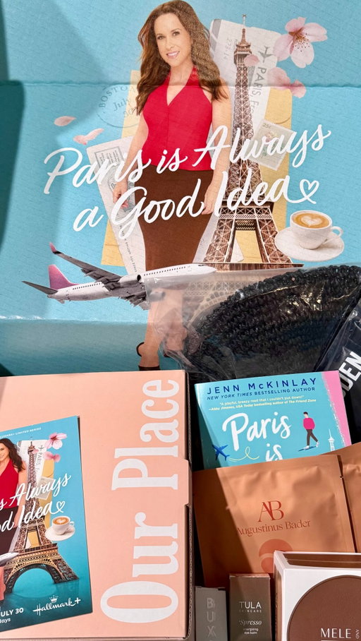 5 of you are actually winning this exact box so consider this your sign to enter!! 🎁

@fabfitfun launched an iconic paris in a box and it’s basically everything I’d pack for a trip to Paris! It includes the book Paris is Always a Good Idea which has turned into a @hallmarkplus series. 

The first two episodes start streaming July 30, only on Hallmark+, with new episodes every Thursday. Sign up at HallmarkPlus.com and use my code PARIS50OFF for over 50% off an annual subscription so we can watch together 🫶🏻

To enter the giveaway:
Follow @fabfitfun and @hallmarkplus 
Like this post
Tag 2 of your besties

 Giveaway ends 8/6, US only. See full rules at fff.com/ParisisAlwaysaGoodIdea
 #hallmarkplus #hallmarkpluspartner #fabfitfunpartner #ParisisAlwaysaGoodIdea